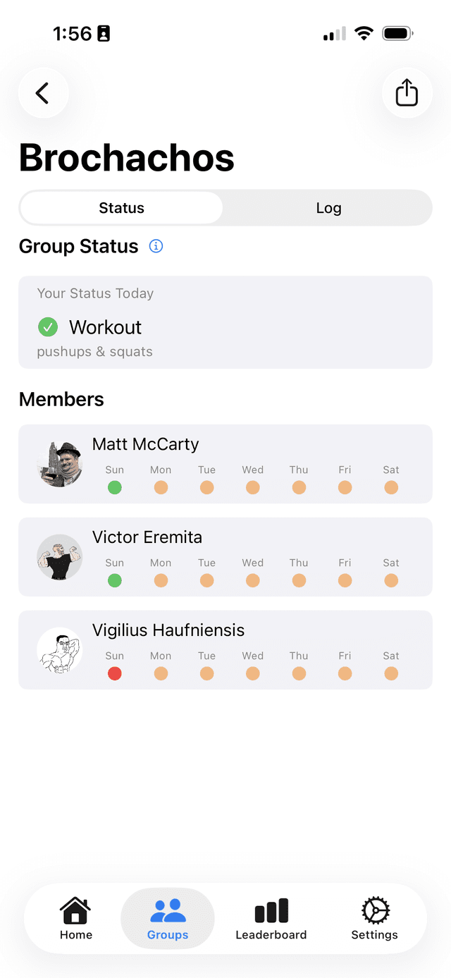 Chad or Soy home screen